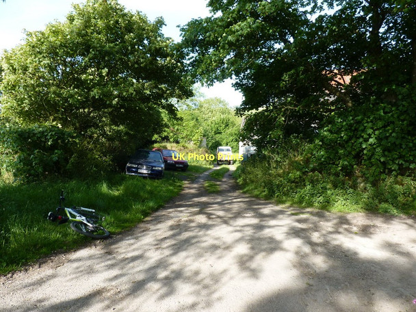 Photo 6"x4" Entrance to Tre-cefn-isaf Farm Penparc\/SN2148 c2011