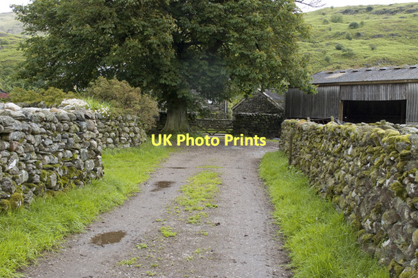 Photo 6"x4" Track to Low Hall Hall Dunnerdale c2011