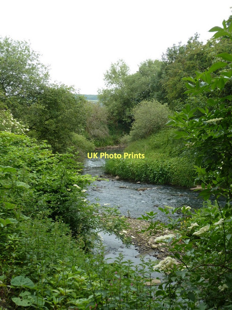 Photo 6"x4" River Rother by railway bridge New Brimington c2011