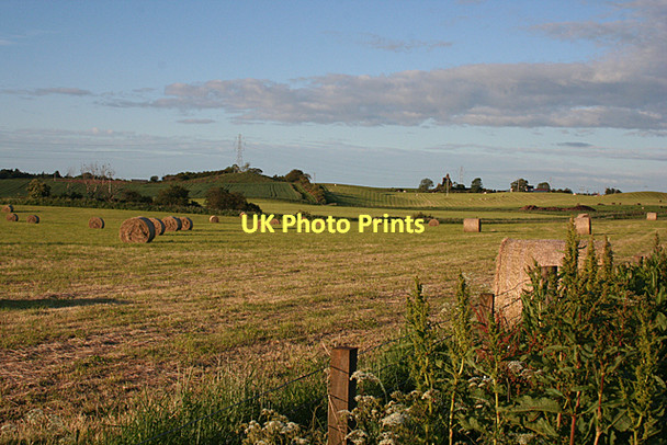 Photo 6"x4" Last Year's Bales? Auldearn c2011