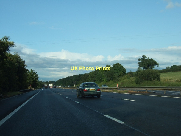 Photo 6"x4" M5 in cutting south of Wellington Wellington\/ST1420 c2011