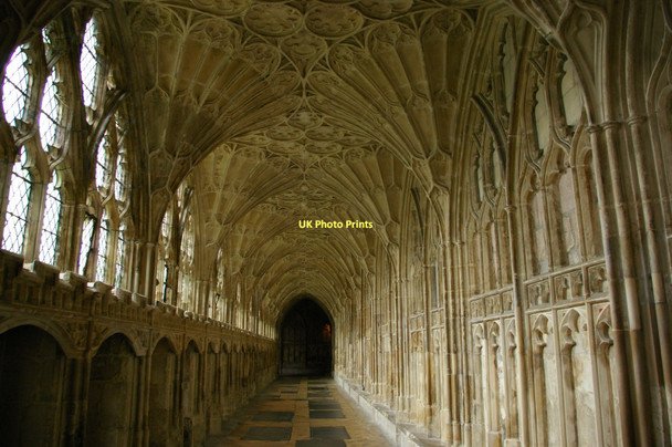 Photo 6"x4" Gloucester Cathedral: the cloisters Gloucester c2011