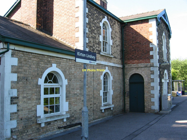Photo 6"x4" Kirton in Lindsey - station house Kirton in Lindsey c2011