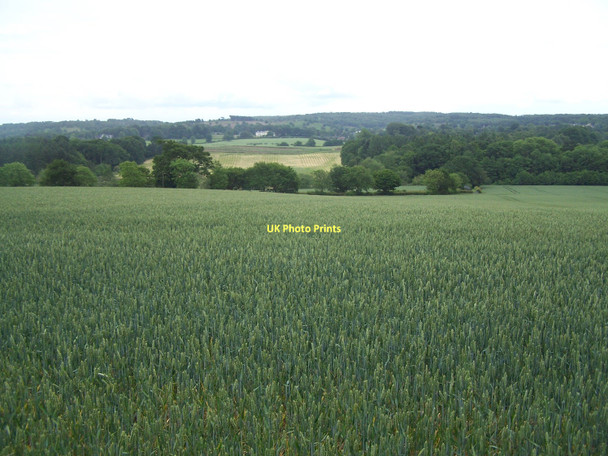 Photo 6"x4" View From Footpath Near Walton-On-The-Hill Walton-on-the-Hill c2011