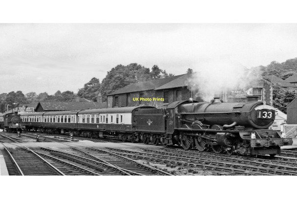 Photo 6"x4" Down 'Cornish Riviera Express' entering Exeter St David's Exeter c1958