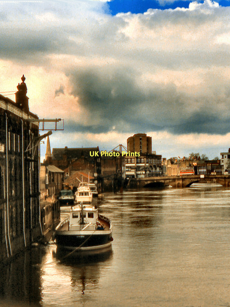 Photo 6"x4" River Ouse, York York\/SE5951 c1979