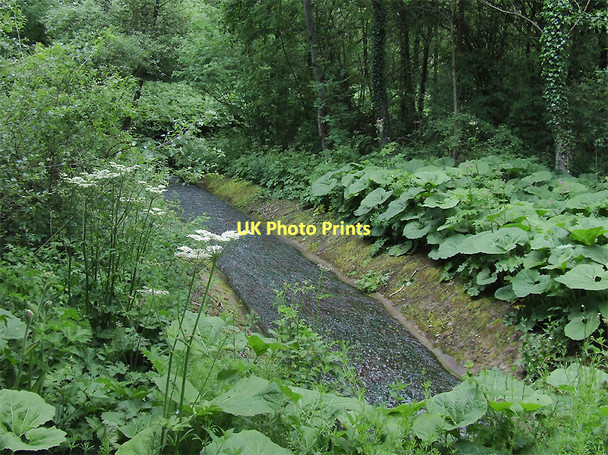 Photo 6"x4" Canal overflow channel near Froghall, Staffordshire Froghall\/SK0247 c2011