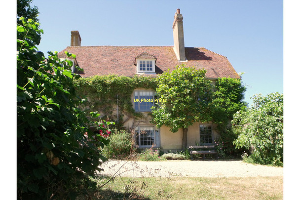 Photo 6"x4" Charleston Farmhouse, East Sussex Alciston c2010