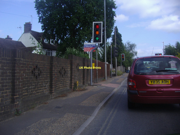Photo 6"x4" Traffic lights on A22 East Grinstead East Grinstead c2011