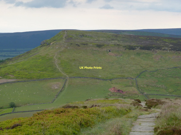 Photo 6"x4" The Cleveland Way above Kirby Bank Great Busby c2011