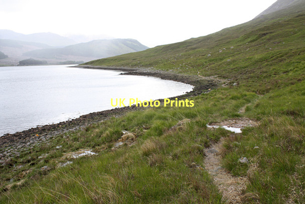 Photo 6"x4" Path beside Loch Etive \u00c0ird Trilleachan c2011