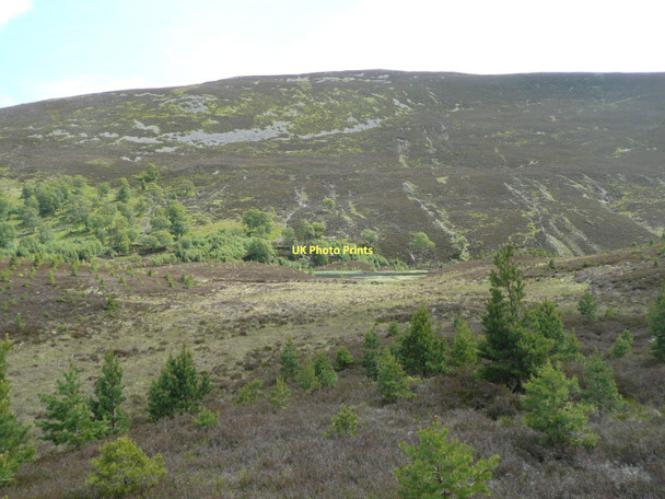 Photo 6"x4" Lochan on the Allt Feith an Datha Meallach Bheag c2011