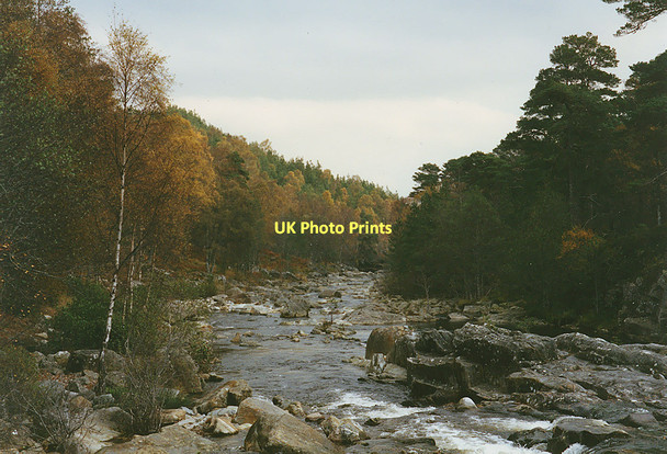Photo 6"x4" River Affric above the Dog Falls Tomich\/NH3027 c1990