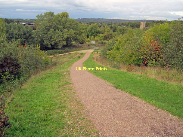 Photo 6"x4" Path to Linby Hucknall c2010
