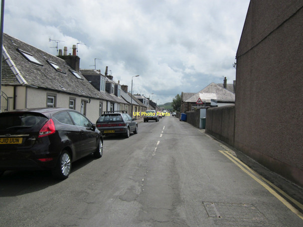 Photo 6"x4" Greenside Street Girvan c2011