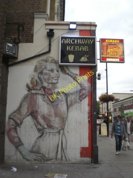 Photo 6"x4" Archway Kebab House, Junction Road N19 Camden Town c2009