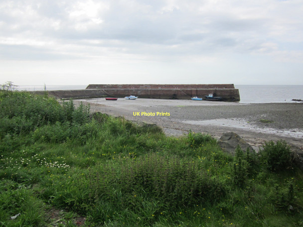 Photo 6"x4" Ballantrae Harbour Park End\/NX0883 c2011