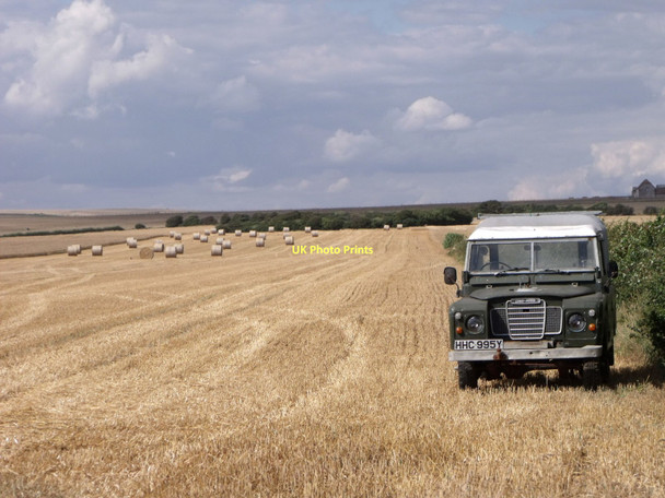 Photo 6"x4" Harvest at Dymock's Farm, Seaford Seaford c2010