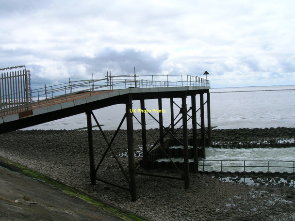Photo 6"x4" Jetty near Heysham Nuclear Power Station Heysham c2011