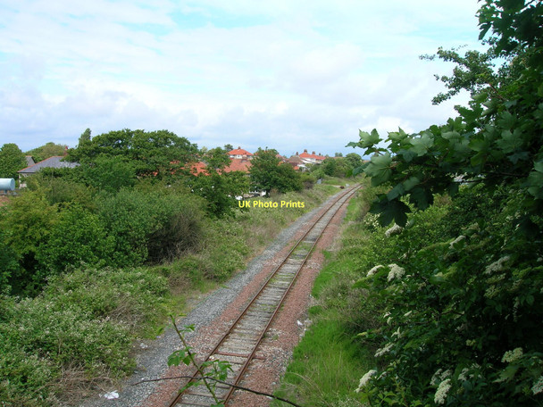 Photo 6"x4" Railway towards Morecambe Morecambe c2011