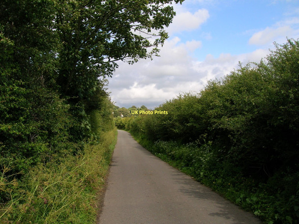 Photo 6"x4" Minor road towards Aldcliffe Lancaster c2011