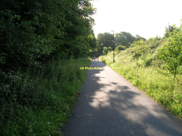 Photo 6"x4" Cycle track heading east Halton\/SD5064 c2011