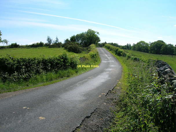 Photo 6"x4" Mewith Lane heading east High Bentham c2011