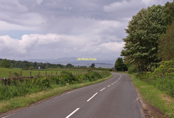 Photo 6"x4" Near Langbank, B789 Langbank\/NS3873 c2011