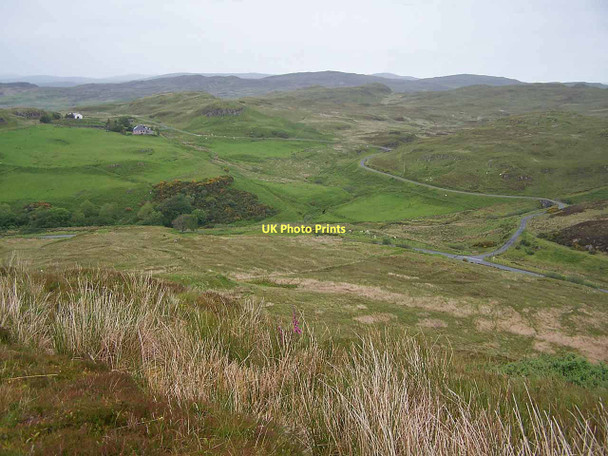 Photo 6"x4" North from D\u00c3\u00b9n Taimh fort Coillore c2011