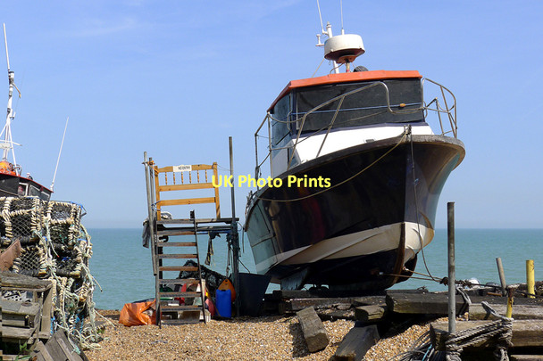 Photo 6"x4" Maintenance on the Beach, Deal Deal c2011