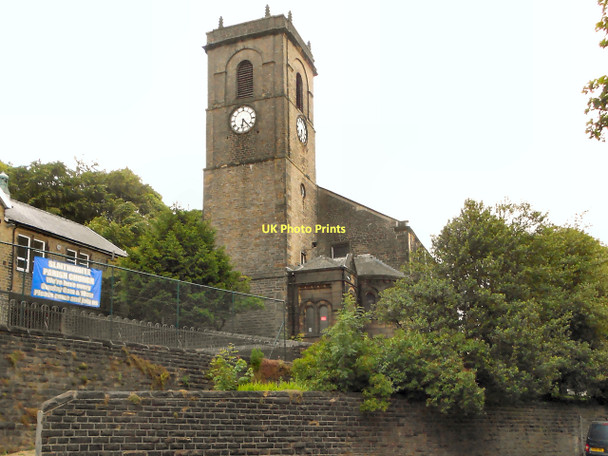 Photo 6"x4" Church of Saint James, Slaithwaite And Marsden Hill Top\/SE0713 c2011