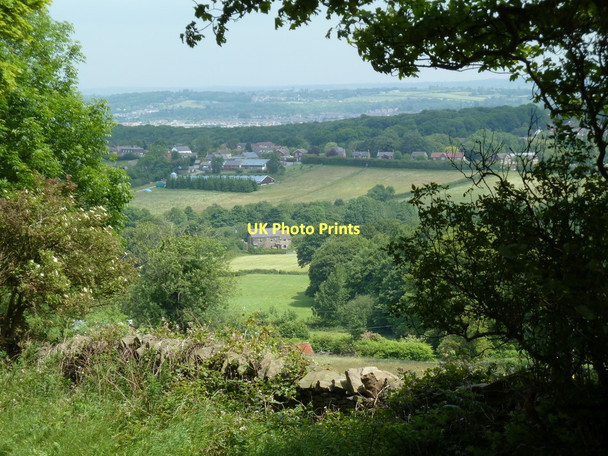 Photo 6"x4" View from Bolehill Lane Northedge c2011