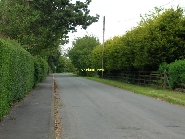 Photo 6"x4" Road through Lower Dunsforth heading east Lower Dunsforth c2011