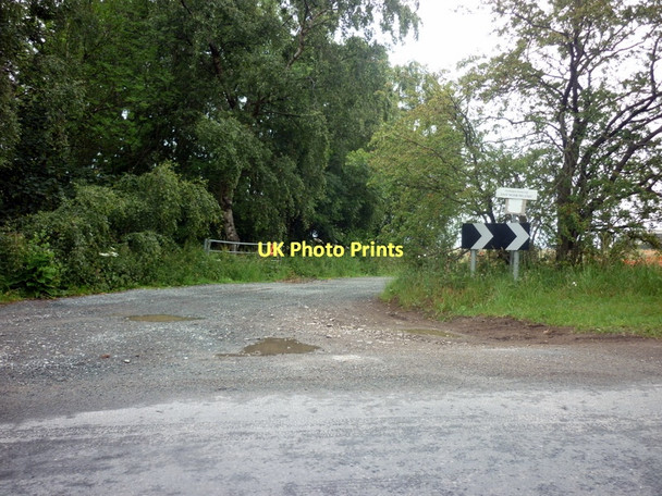 Photo 6"x4" The way to East Moor Pig Unit, off Carr Lane Sutton-on-the-Forest c2011