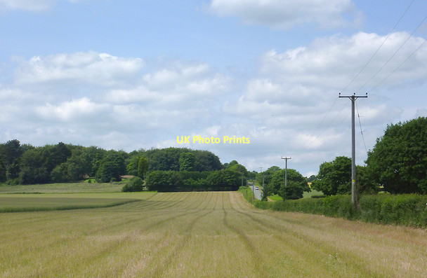 Photo 6"x4" Farmland south-west of Swindon, Staffordshire Smestow c2011