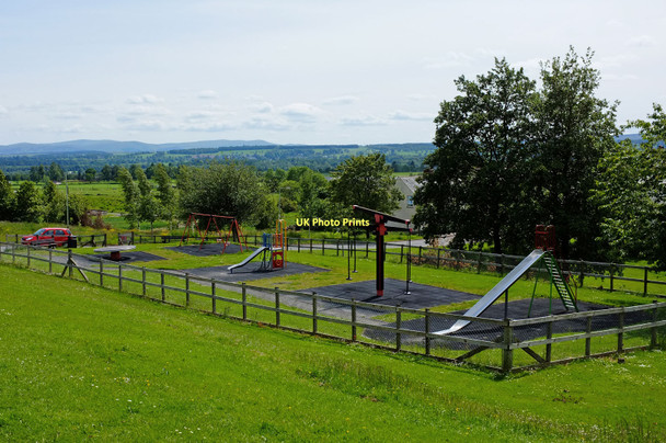 Photo 6"x4" Play area on Maxton Road Crieff\/NN8621 c2011