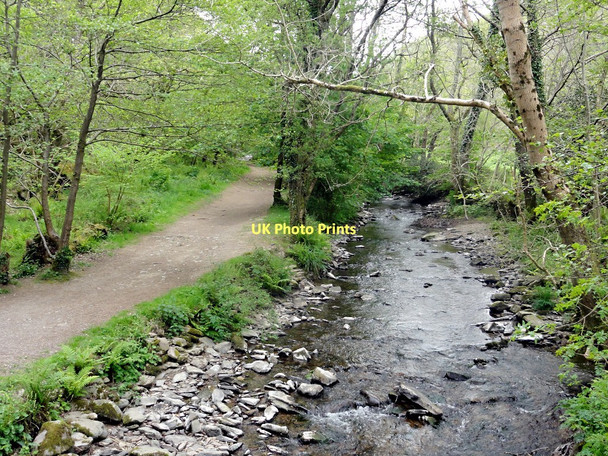 Photo 6"x4" The River Heddon Martinhoe c2011