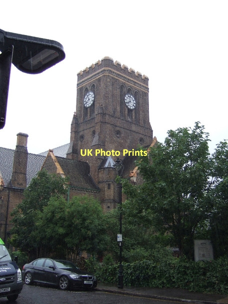 Photo 6"x4" St John's church, Ealing Ealing c2011