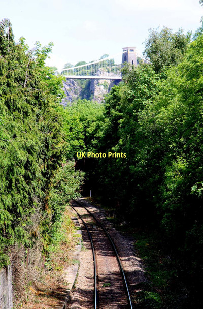 Photo 6"x4" The line to Portbury Docks Bower Ashton c2011