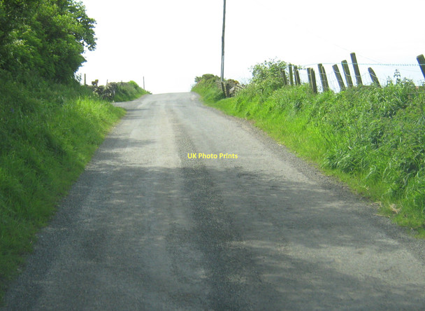 Photo 6"x4" The turning to Mains of Cairnbrock Little Cairnbrock c2011