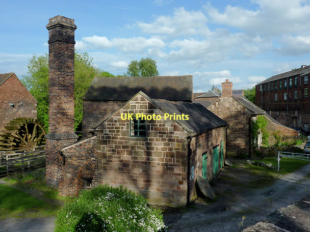 Photo 6"x4" Cheddleton Flint Mills, Staffordshire Cheddleton c2011