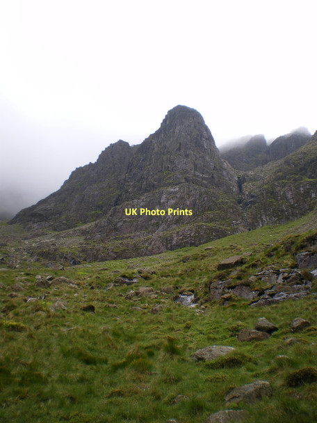 Photo 6"x4" Pillar Rock from below Gatesgarth\/NY1915 c2011