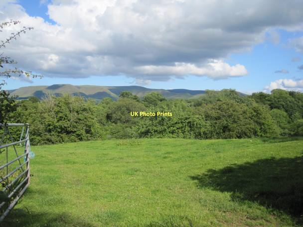 Photo 6"x4" Pasture above Trefecca and the Afon Llynfi Talgarth\/SO1533 c2011