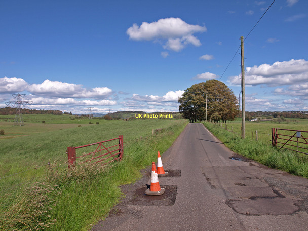 Photo 6"x4" Minor Road, Strath Gryffe Bardrainney c2011