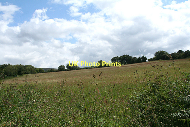 Photo 6"x4" North Bovey: farmland above Lettaford Lettaford c2011