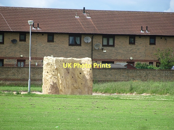 Photo 6"x4" Climbing wall, Bingham Bingham\/NT3072 c2011
