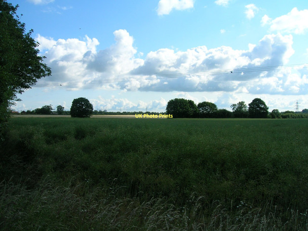 Photo 6"x4" Farmland off Field Lane Gowdall c2011
