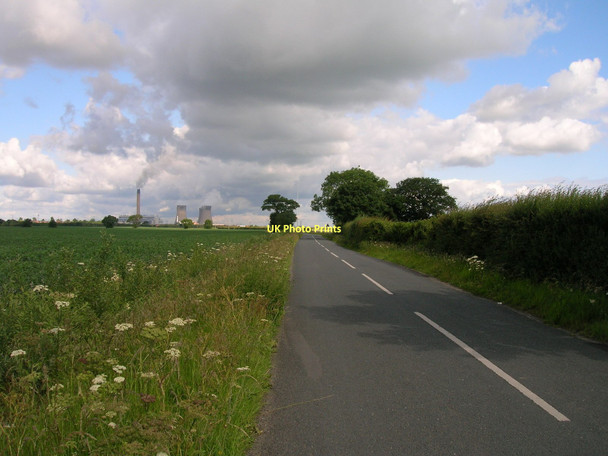 Photo 6"x4" Gowdall Road towards Hensall Little Heck c2011