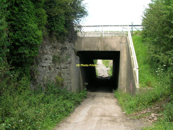 Photo 6"x4" Motorway bridge over Leys Lane Knottingley c2011