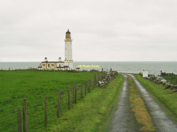 Photo 6"x4" The track to Corsewall Lighthouse Hotel St Columba's Well c2011